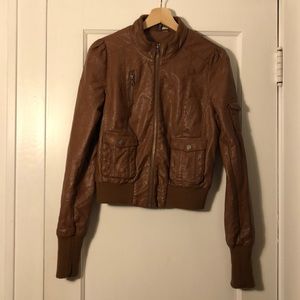 Vegan Leather Jacket